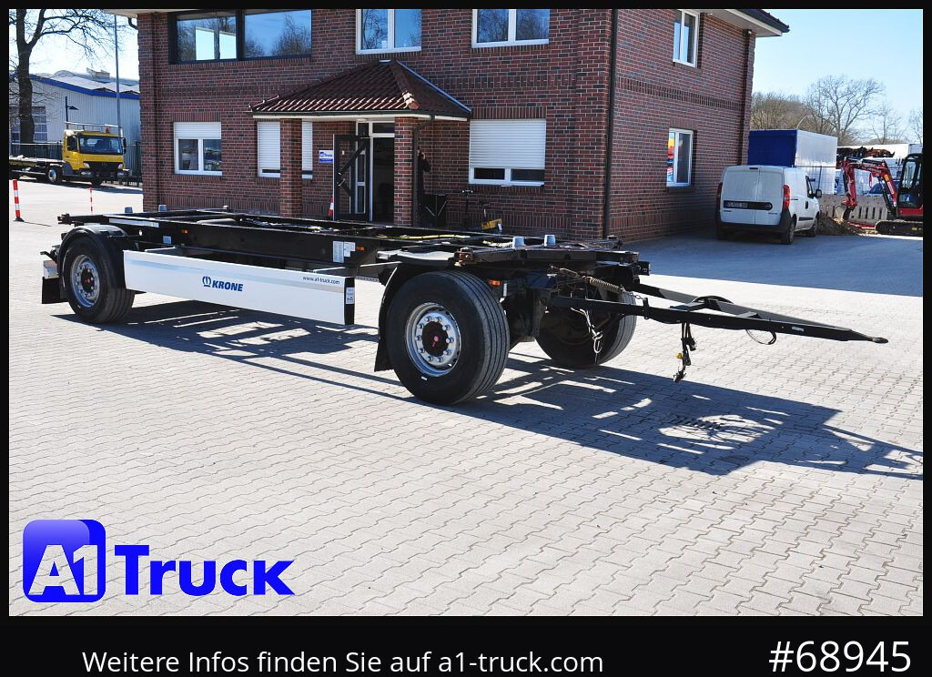 KRONE Standard BDF Anhänger für 7,45 WB, 1 Vorbesitzer - Piekabe noņemamā virsbūve/ Konteineru vedējs: foto 1 KRONE Standard BDF Anhänger für 7,45 WB, 1 Vorbesitzer - Piekabe noņemamā virsbūve/ Konteineru vedējs: foto 1