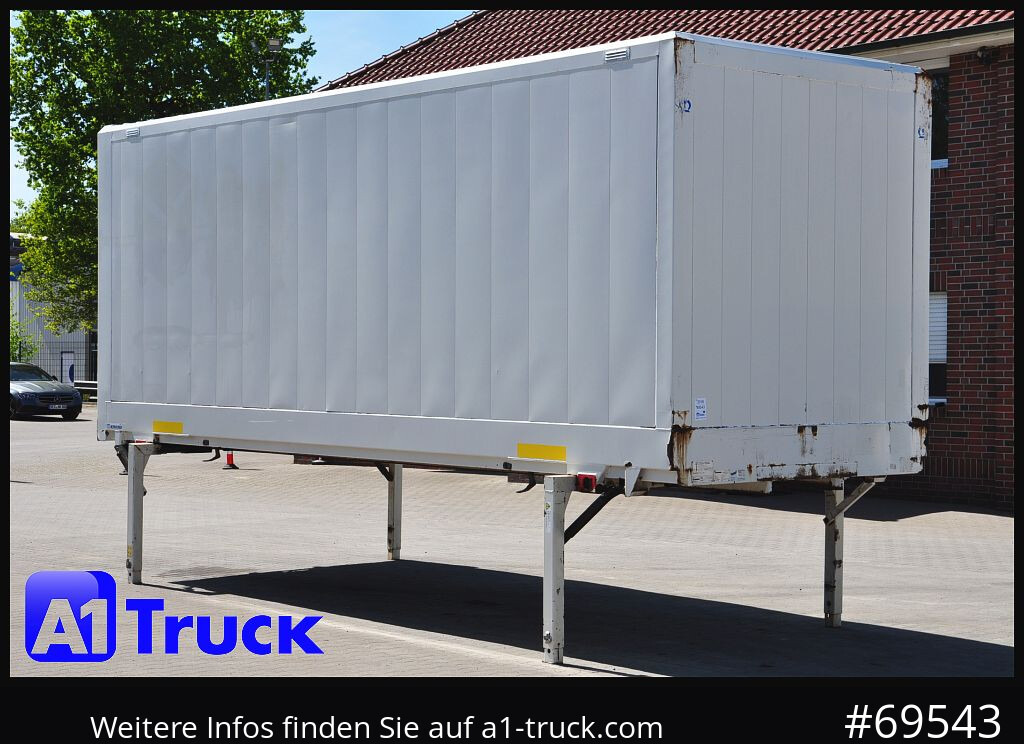 KRONE WB BDF 7,45 Koffer, 2750mm innen, 20 x vorhanden - Maināmā virsbūve - furgons: foto 1 KRONE WB BDF 7,45 Koffer, 2750mm innen, 20 x vorhanden - Maināmā virsbūve - furgons: foto 1