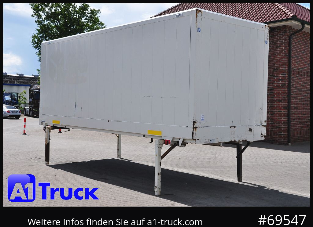 KRONE WB BDF 7,45 Koffer, 2750mm innen, 20 x vorhanden - Maināmā virsbūve - furgons: foto 1 KRONE WB BDF 7,45 Koffer, 2750mm innen, 20 x vorhanden - Maināmā virsbūve - furgons: foto 1