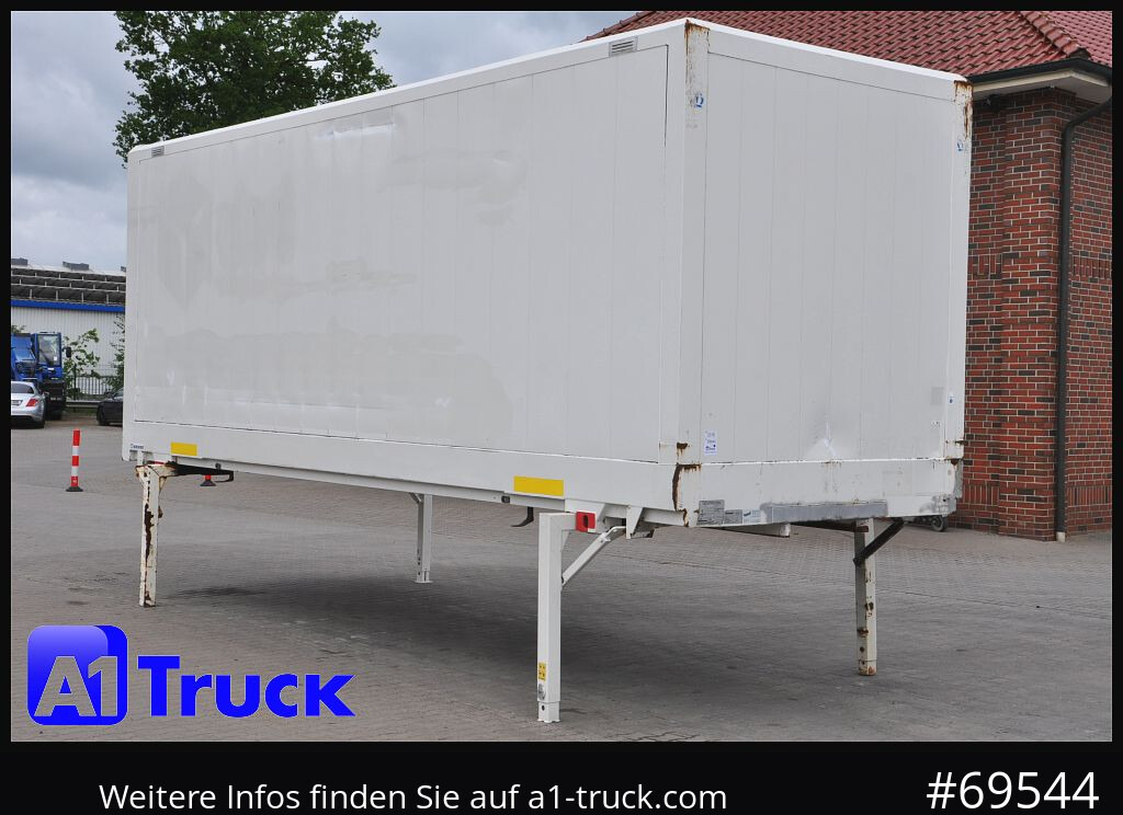 KRONE WB BDF 7,45 Koffer, 2750mm innen, 20 x vorhanden - Maināmā virsbūve - furgons: foto 1 KRONE WB BDF 7,45 Koffer, 2750mm innen, 20 x vorhanden - Maināmā virsbūve - furgons: foto 1