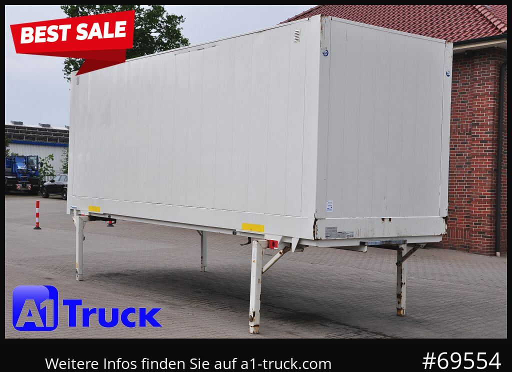 KRONE WB BDF 7,45 Koffer, 2750mm innen, 20 x vorhanden - Maināmā virsbūve - furgons: foto 1 KRONE WB BDF 7,45 Koffer, 2750mm innen, 20 x vorhanden - Maināmā virsbūve - furgons: foto 1