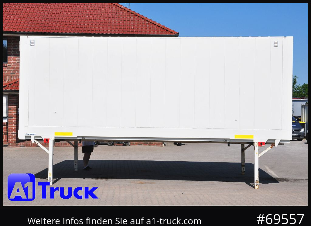 Maināmā virsbūve - furgons KRONE WB BDF 7,45 Koffer,  2750mm innen, 20 x vorhanden: foto 10