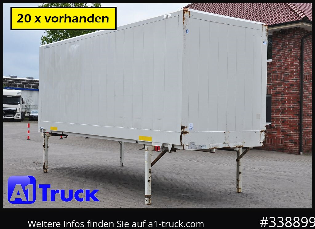 KRONE WB BDF 7,45 Koffer, 2750mm innen, 20 x vorhanden - Maināmā virsbūve - furgons: foto 1 KRONE WB BDF 7,45 Koffer, 2750mm innen, 20 x vorhanden - Maināmā virsbūve - furgons: foto 1