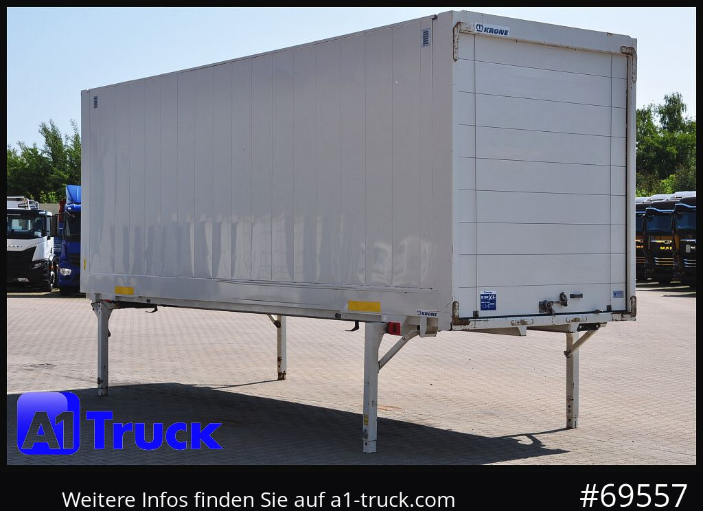 Maināmā virsbūve - furgons KRONE WB BDF 7,45 Koffer,  2750mm innen, 20 x vorhanden: foto 13