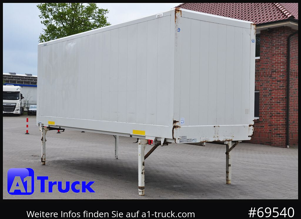 KRONE WB BDF 7,45 Koffer, 2750mm innen, 20 x vorhanden - Maināmā virsbūve - furgons: foto 1 KRONE WB BDF 7,45 Koffer, 2750mm innen, 20 x vorhanden - Maināmā virsbūve - furgons: foto 1