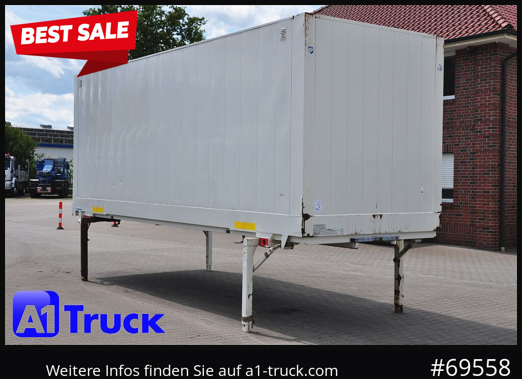 KRONE WB BDF 7,45 Koffer, 2750mm innen, 20 x vorhanden - Maināmā virsbūve - furgons: foto 1 KRONE WB BDF 7,45 Koffer, 2750mm innen, 20 x vorhanden - Maināmā virsbūve - furgons: foto 1
