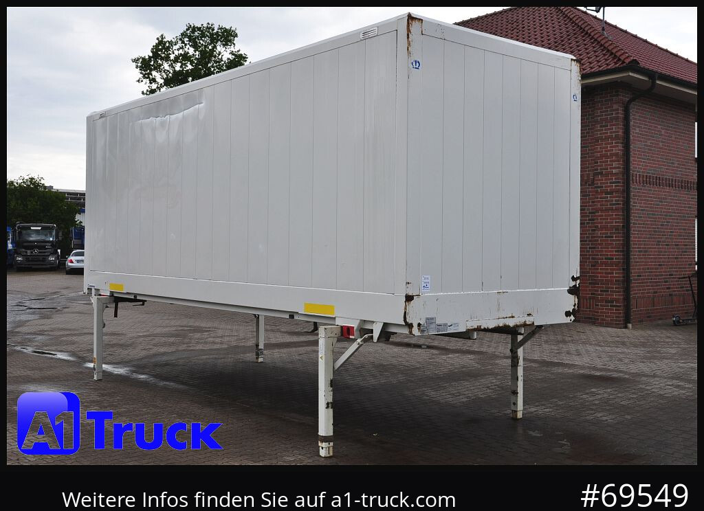 KRONE WB BDF 7,45 Koffer, 2750mm innen, - Maināmā virsbūve - furgons: foto 1 KRONE WB BDF 7,45 Koffer, 2750mm innen, - Maināmā virsbūve - furgons: foto 1