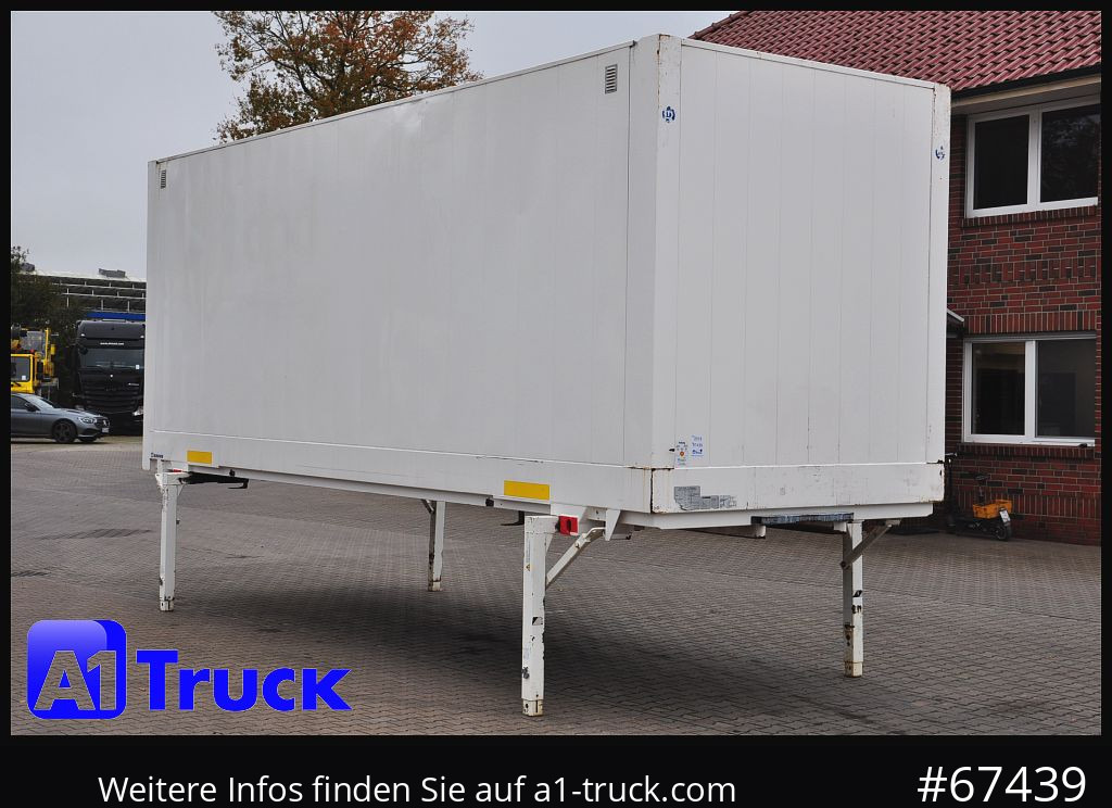 Maināmā virsbūve - furgons KRONE WB BDF 7,45 Koffer, Klapptische,  2770mm innen: foto 1