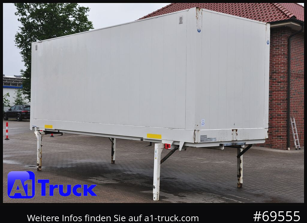 KRONE Wechselbrücke BDF 7,45 Koffer, 2750mm h. 20 x vorhanden - Maināmā virsbūve - furgons: foto 1 KRONE Wechselbrücke BDF 7,45 Koffer, 2750mm h. 20 x vorhanden - Maināmā virsbūve - furgons: foto 1