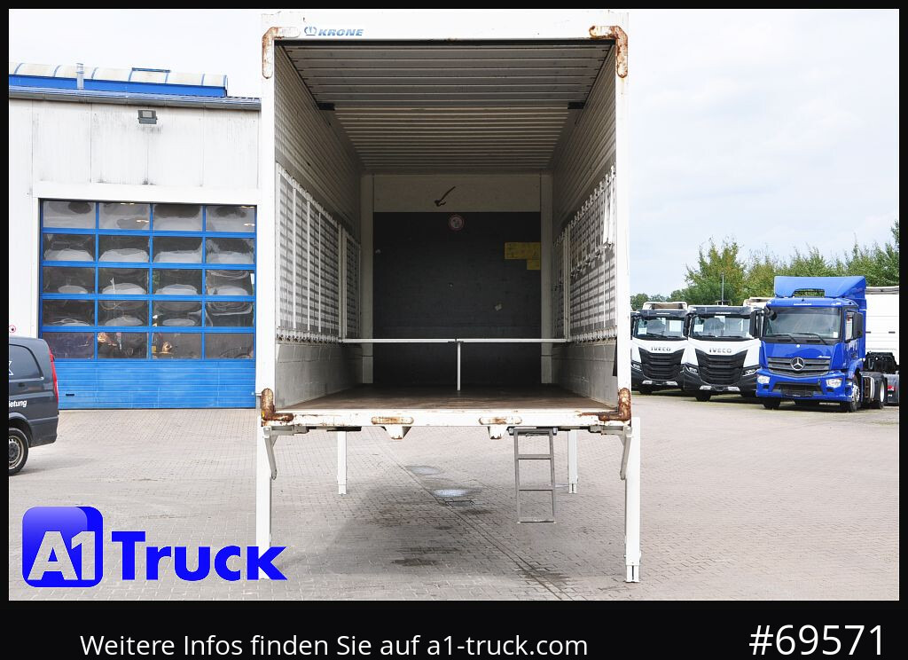 KRONE Wechselbrücke BDF 7,45 Koffer, Textil 2750mm innen, 20 x vorhanden - Maināmā virsbūve - furgons: foto 5 KRONE Wechselbrücke BDF 7,45 Koffer, Textil 2750mm innen, 20 x vorhanden - Maināmā virsbūve - furgons: foto 5