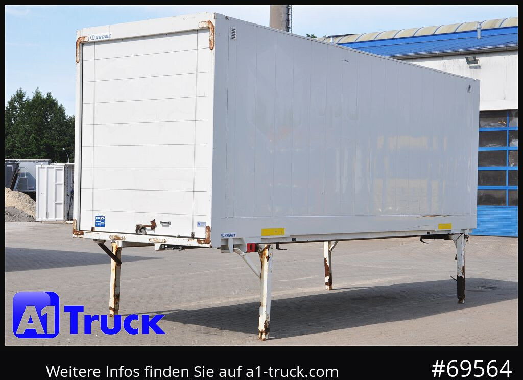 Maināmā virsbūve - furgons KRONE Wechselbrücke BDF 7,45 Koffer,  Textil 2750mm innen, 20 x vorhanden: foto 10