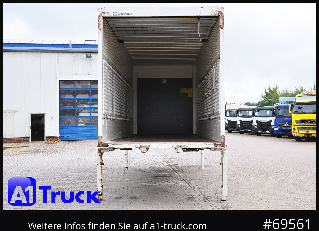 KRONE Wechselbrücke BDF 7,45 Koffer, Textil 2750mm innen, 20 x vorhanden - Maināmā virsbūve - furgons: foto 2 KRONE Wechselbrücke BDF 7,45 Koffer, Textil 2750mm innen, 20 x vorhanden - Maināmā virsbūve - furgons: foto 2