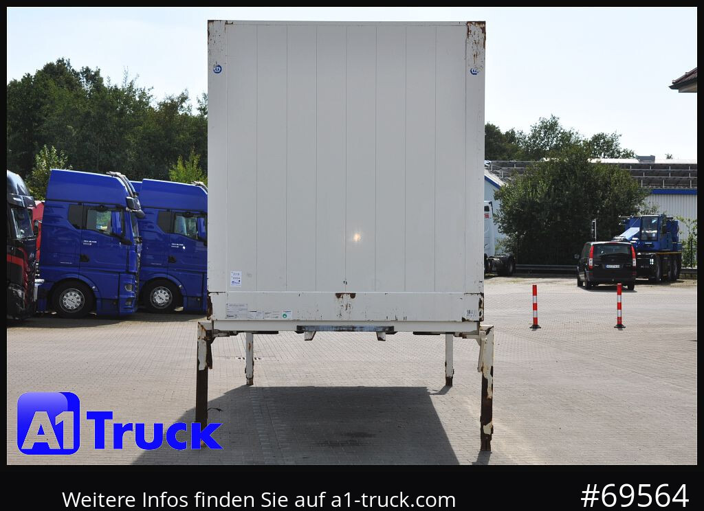 Maināmā virsbūve - furgons KRONE Wechselbrücke BDF 7,45 Koffer,  Textil 2750mm innen, 20 x vorhanden: foto 15