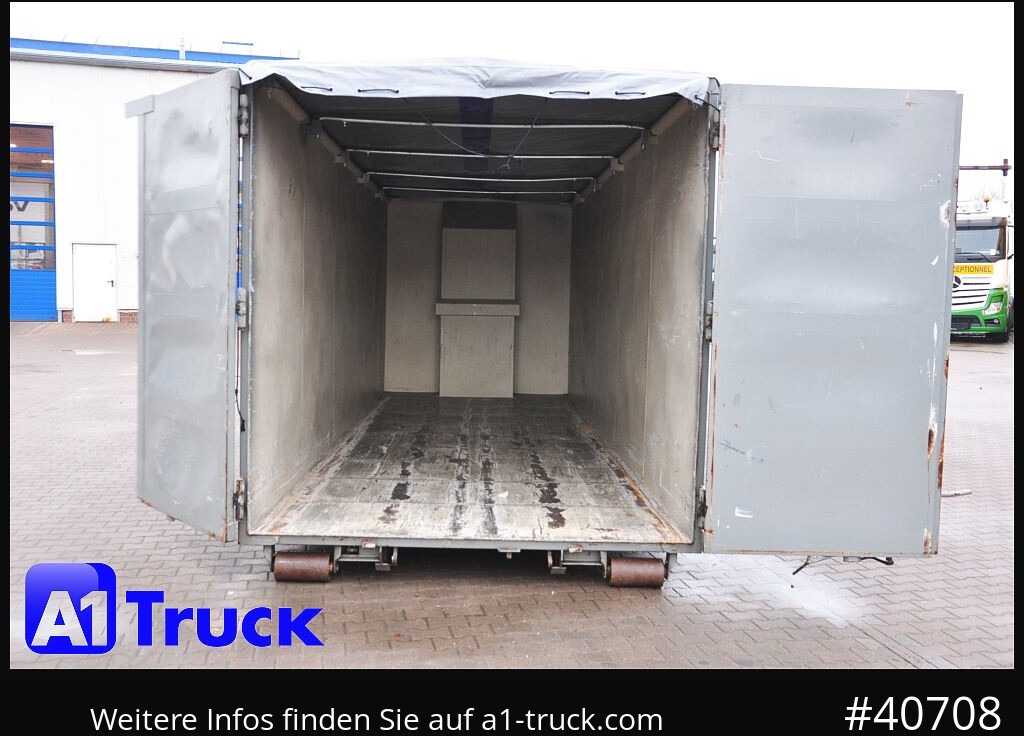 POL OSTEG Abrollcontainer 47,5m³, Mulde, Dachplane, Portaltür - Kravas automašīna: foto 2 POL OSTEG Abrollcontainer 47,5m³, Mulde, Dachplane, Portaltür - Kravas automašīna: foto 2