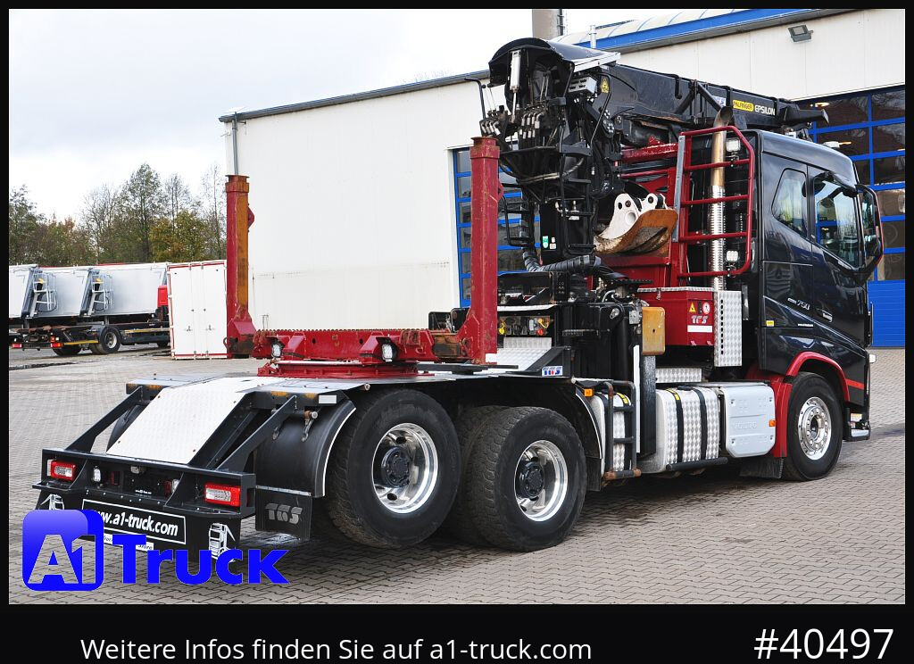 VOLVO FH16 750, Langholz, Palfinger, Liftachse, 6x4, līzingu VOLVO FH16 750, Langholz, Palfinger, Liftachse, 6x4,: foto 10
