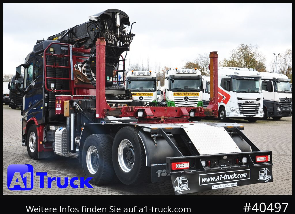 VOLVO FH16 750, Langholz, Palfinger, Liftachse, 6x4, līzingu VOLVO FH16 750, Langholz, Palfinger, Liftachse, 6x4,: foto 11