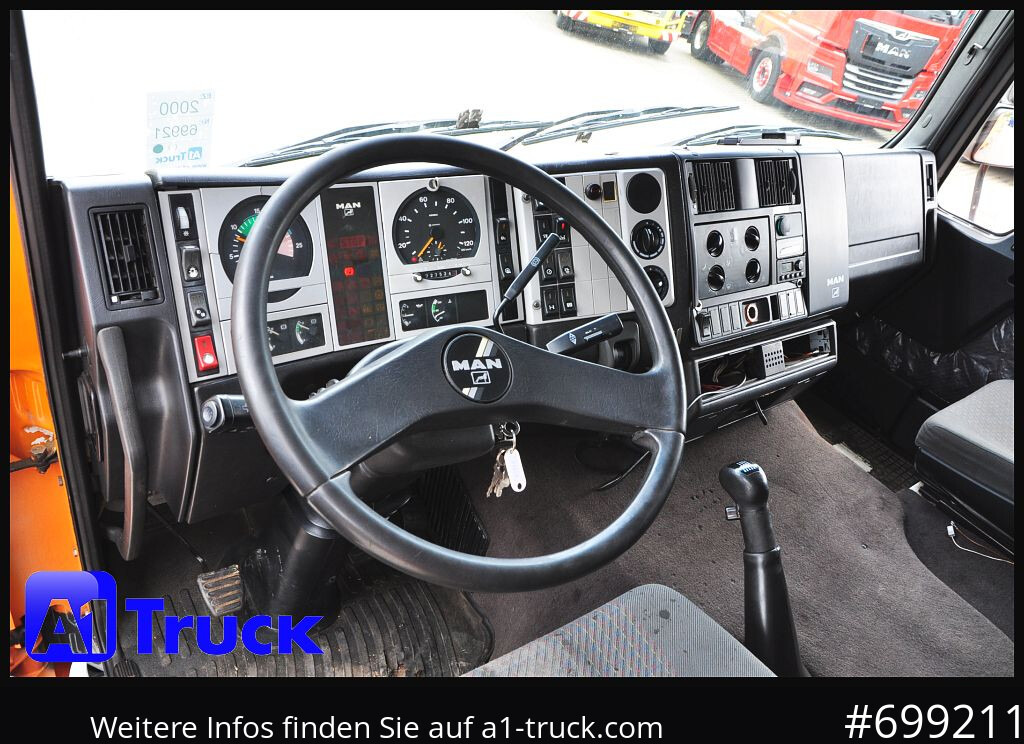 MAN MAN F 2000 26.464 Intarder Kran PK 15.500 Funk, - Bortu kravas automašīna/ Platforma, Kravas auto ar manipulatoru: foto 4 MAN MAN F 2000 26.464 Intarder Kran PK 15.500 Funk, - Bortu kravas automašīna/ Platforma, Kravas auto ar manipulatoru: foto 4