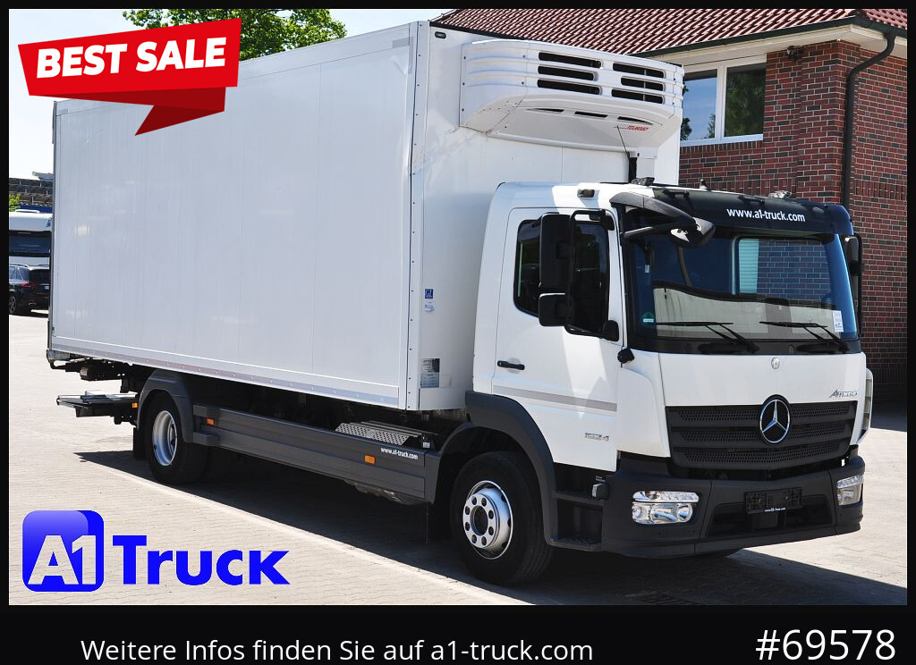 MERCEDES-BENZ 1524 BL Mitsubishi Schmitz Türen + LBW, - Kravas automašīna refrižerators: foto 1 MERCEDES-BENZ 1524 BL Mitsubishi Schmitz Türen + LBW, - Kravas automašīna refrižerators: foto 1