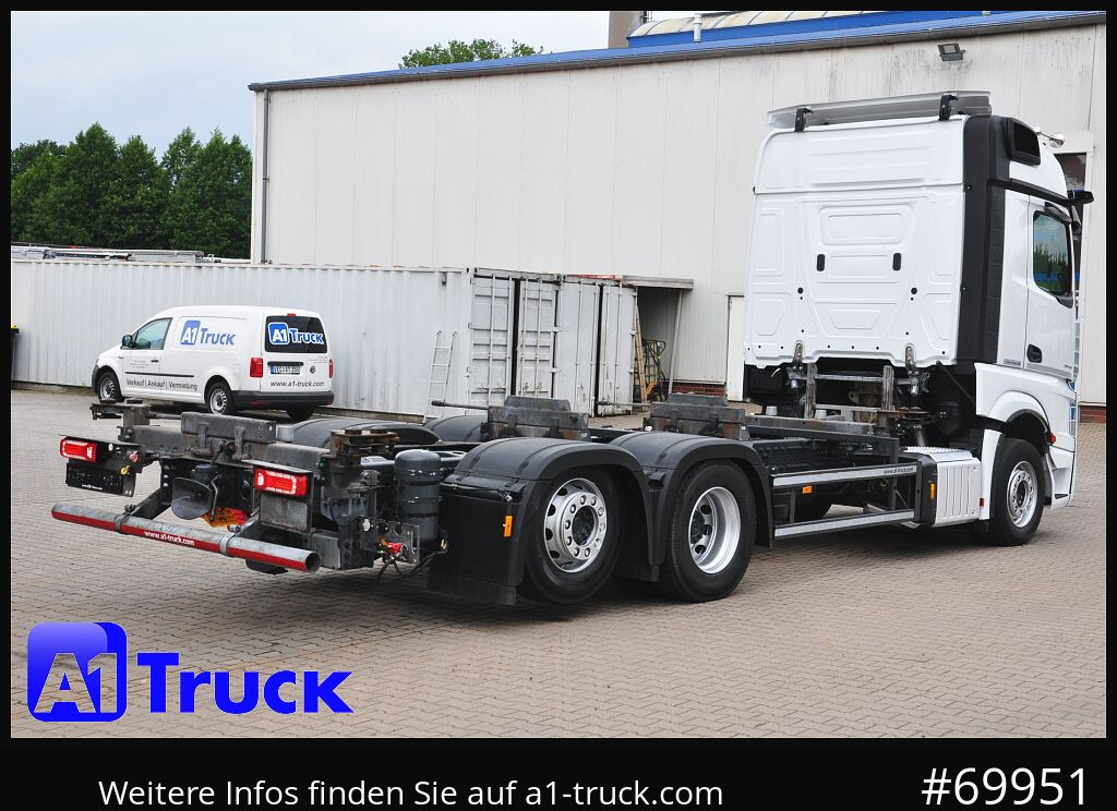 Konteineru vedējs/ Kravas automašīna ar noņemamā virsbūve MERCEDES-BENZ 2545, Multi BDF, Wechsler, 7.45-7.82, MIDI, LIftachse: foto 9