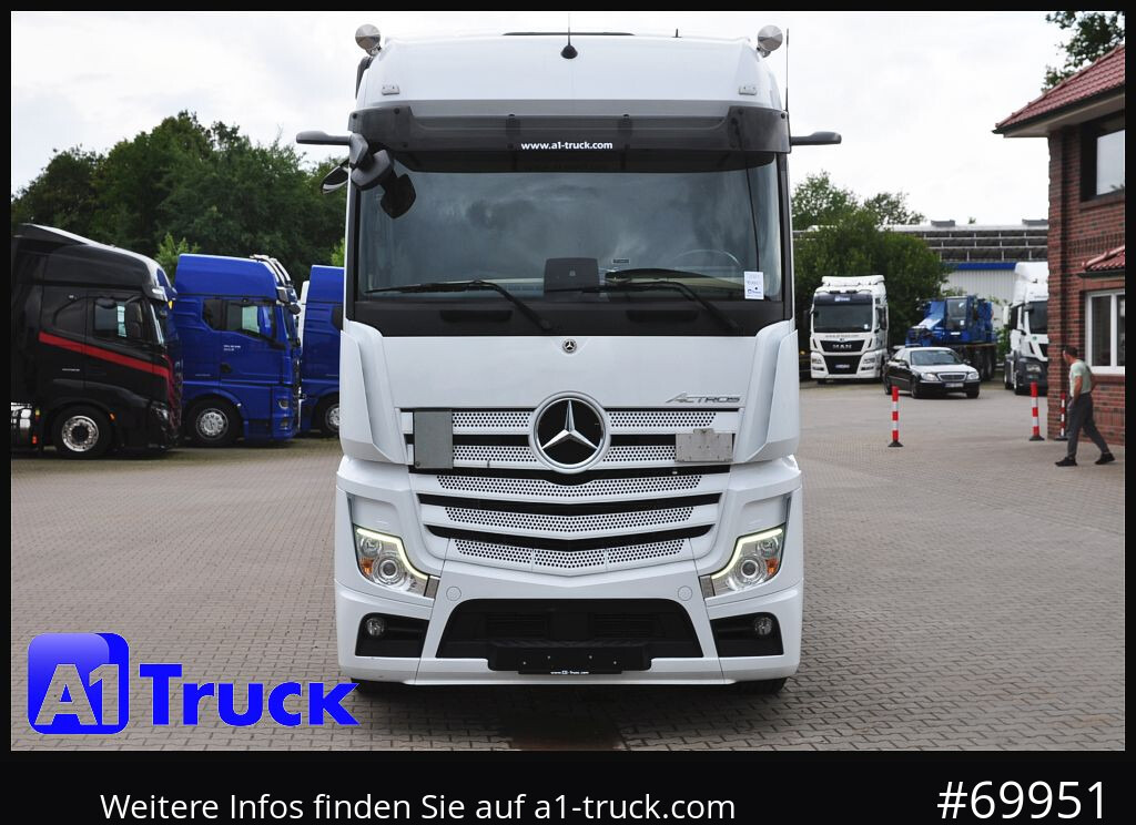 Konteineru vedējs/ Kravas automašīna ar noņemamā virsbūve MERCEDES-BENZ 2545, Multi BDF, Wechsler, 7.45-7.82, MIDI, LIftachse: foto 14