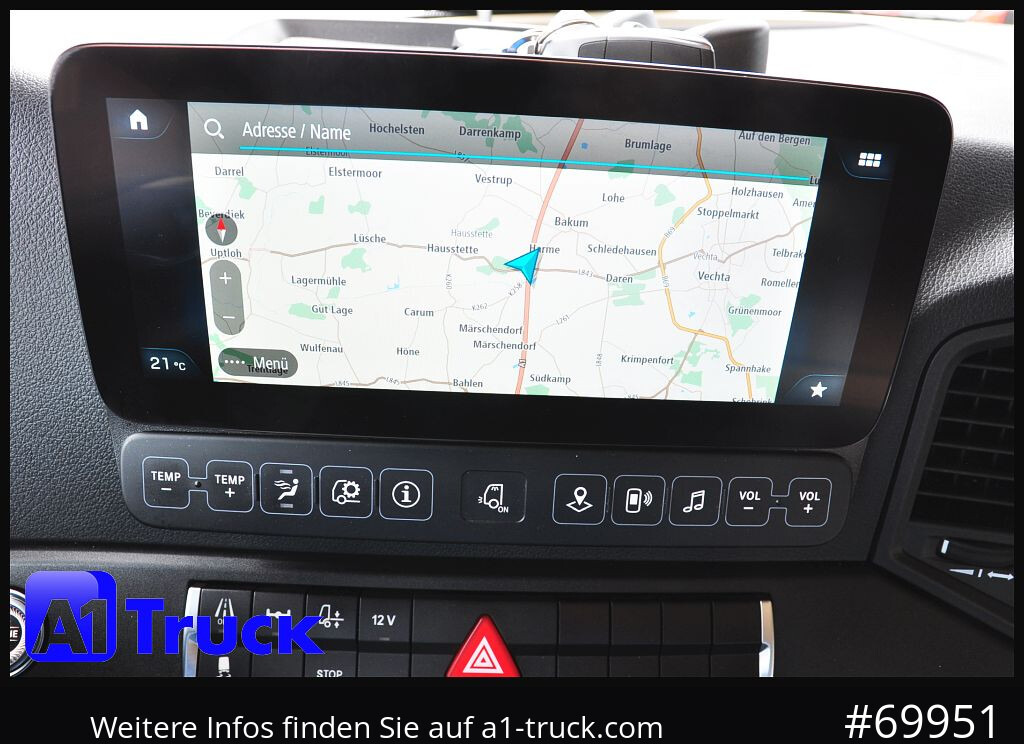 Konteineru vedējs/ Kravas automašīna ar noņemamā virsbūve MERCEDES-BENZ 2545, Multi BDF, Wechsler, 7.45-7.82, MIDI, LIftachse: foto 6