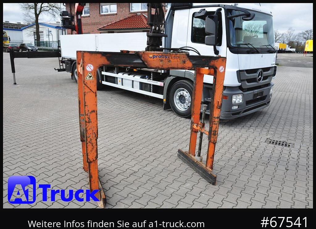 MERCEDES-BENZ Actros 2536 MP3, Palfinger PK 18001L, Lift-Lenk - Kravas auto ar manipulatoru, Bortu kravas automašīna/ Platforma: foto 2 MERCEDES-BENZ Actros 2536 MP3, Palfinger PK 18001L, Lift-Lenk - Kravas auto ar manipulatoru, Bortu kravas automašīna/ Platforma: foto 2