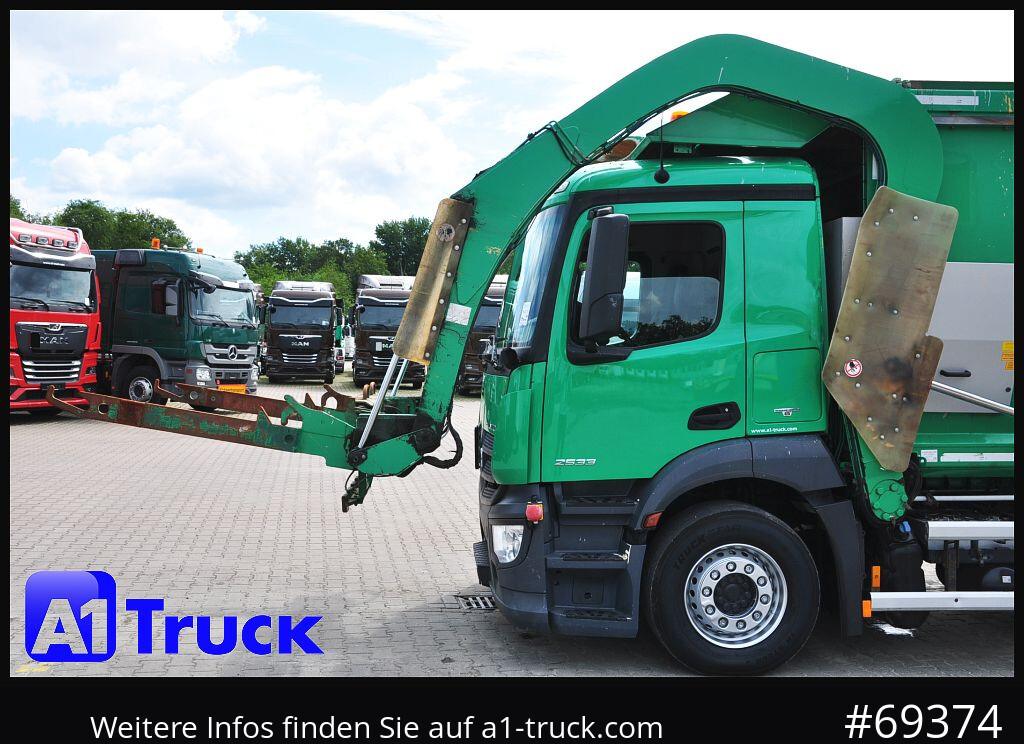 MERCEDES-BENZ Antos 2533, HS Millenium XXL37 Überkopflader, - Atkritumu vedējs: foto 4 MERCEDES-BENZ Antos 2533, HS Millenium XXL37 Überkopflader, - Atkritumu vedējs: foto 4
