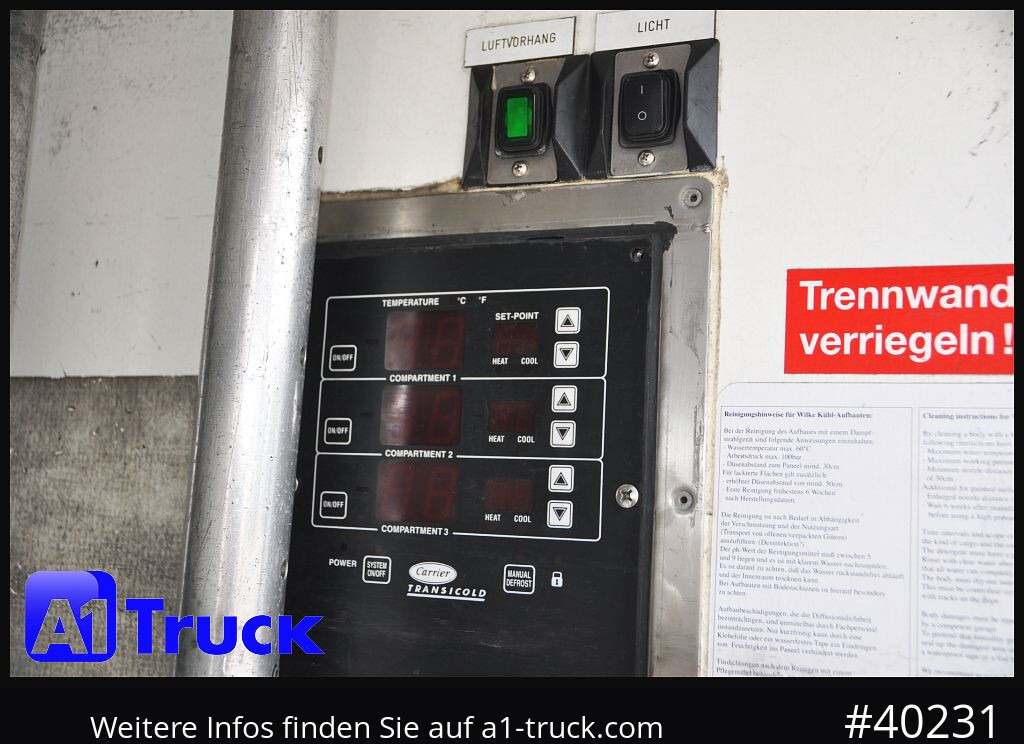 MERCEDES-BENZ Atego 1222, Kühlkoffer, Carrier Supra 850 Mt, LBW - Kravas automašīna refrižerators: foto 2 MERCEDES-BENZ Atego 1222, Kühlkoffer, Carrier Supra 850 Mt, LBW - Kravas automašīna refrižerators: foto 2