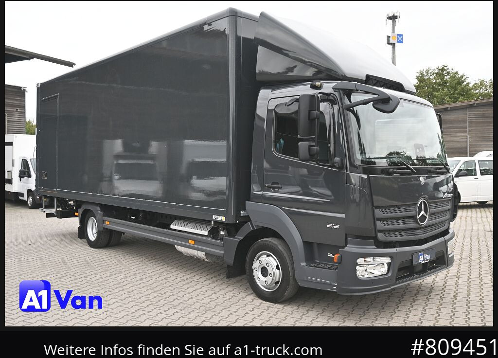 MERCEDES-BENZ Atego 818 Koffer LBW ,Klima ,Automatik - Kravas automašīna ar slēgto virsbūvi: foto 1 MERCEDES-BENZ Atego 818 Koffer LBW ,Klima ,Automatik - Kravas automašīna ar slēgto virsbūvi: foto 1