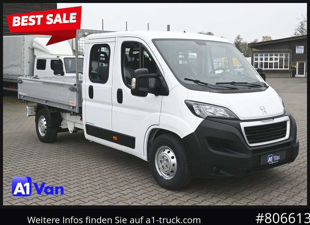 PEUGEOT Boxer Doka Kipper, AHK, Klima, Standheizung - Komercauto pašizgāzējs: foto 1 PEUGEOT Boxer Doka Kipper, AHK, Klima, Standheizung - Komercauto pašizgāzējs: foto 1