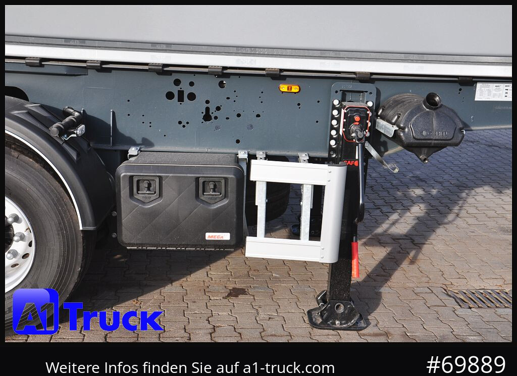 REISCH Mega 28m³ Lift Stahl SAF Hardox - Puspiekabe pašizgāzējs: foto 3 REISCH Mega 28m³ Lift Stahl SAF Hardox - Puspiekabe pašizgāzējs: foto 3