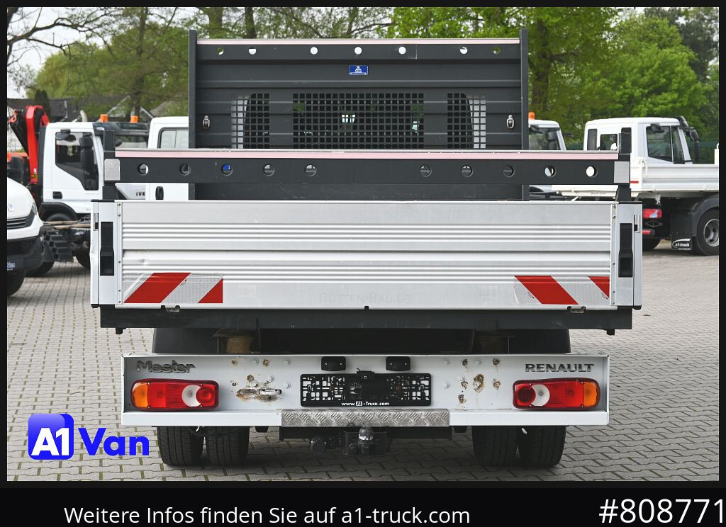 Automašīna ar kravas platformu RENAULT Master Pritsche Doka, AHK 3,5Tonnen , Klima, Luftfederung: foto 10