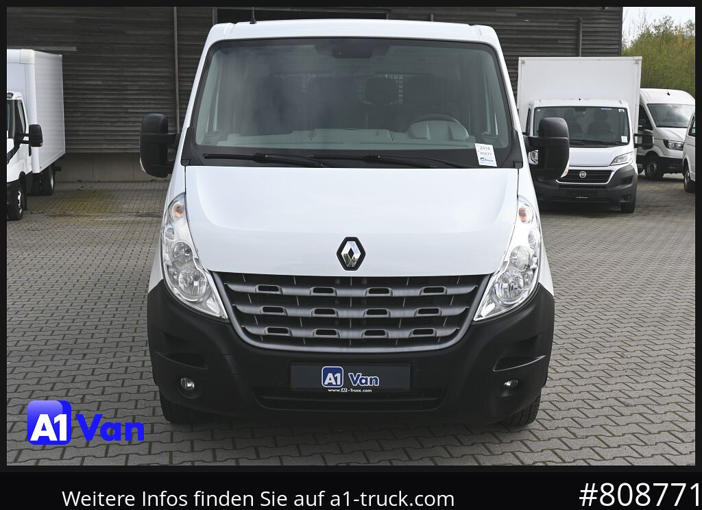 Automašīna ar kravas platformu RENAULT Master Pritsche Doka, AHK 3,5Tonnen , Klima, Luftfederung: foto 14