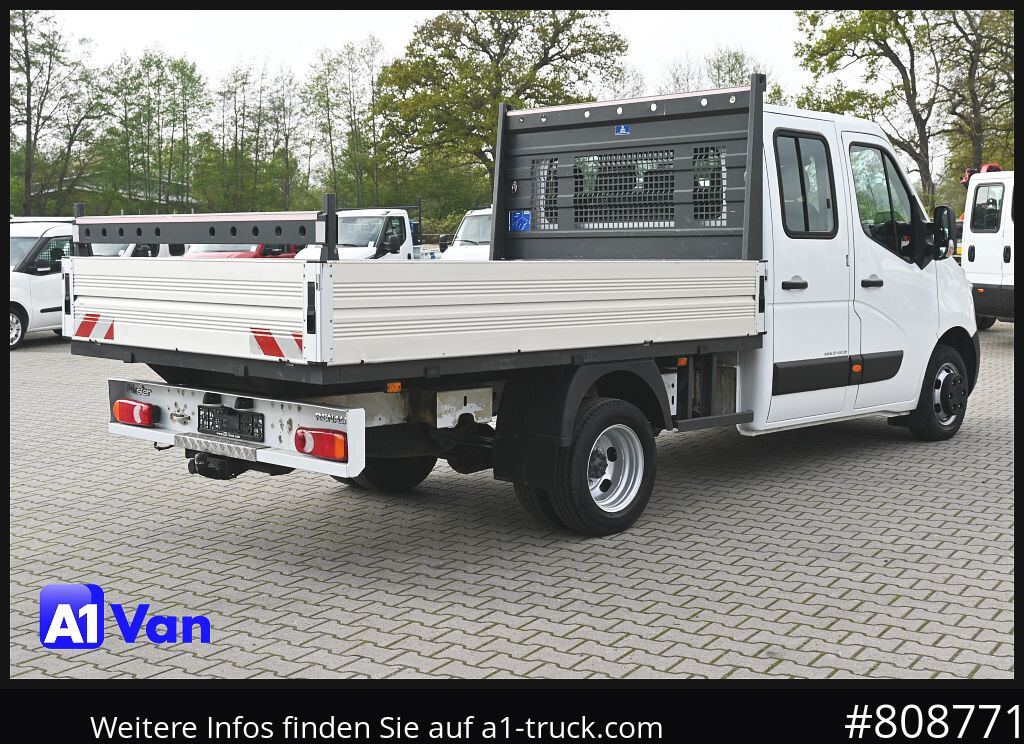 Automašīna ar kravas platformu RENAULT Master Pritsche Doka, AHK 3,5Tonnen , Klima, Luftfederung: foto 9