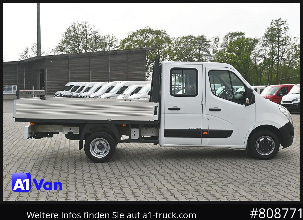 Automašīna ar kravas platformu RENAULT Master Pritsche Doka, AHK 3,5Tonnen , Klima, Luftfederung: foto 8