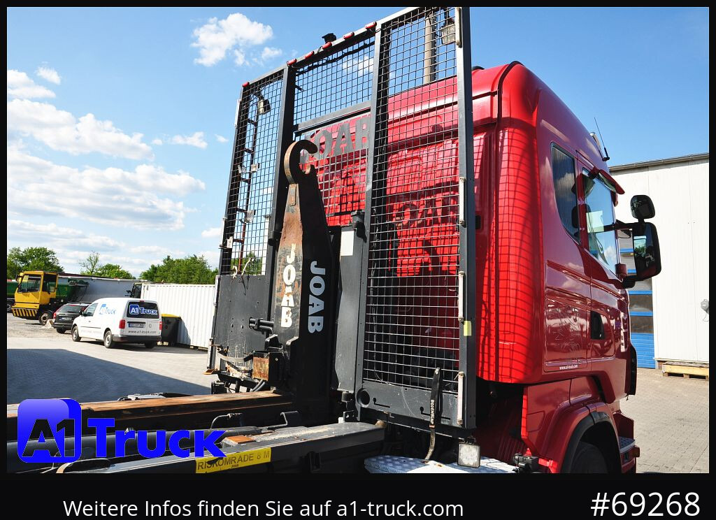 SCANIA R480, Abrollkipper Joab, 8x4, Lift-Lenkachse, - Pacēlājs ar āķi: foto 4 SCANIA R480, Abrollkipper Joab, 8x4, Lift-Lenkachse, - Pacēlājs ar āķi: foto 4
