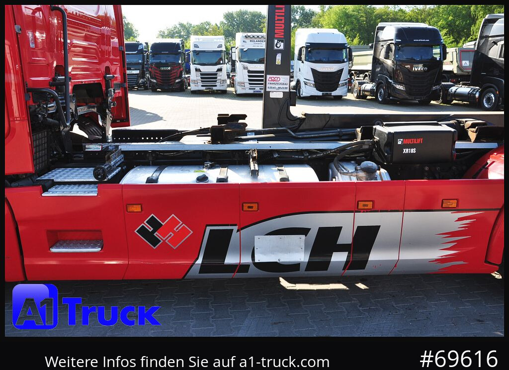 SCANIA R500, Abrollkipper, HIAB, Lift-Lenkachse, - Pacēlājs ar āķi: foto 2 SCANIA R500, Abrollkipper, HIAB, Lift-Lenkachse, - Pacēlājs ar āķi: foto 2