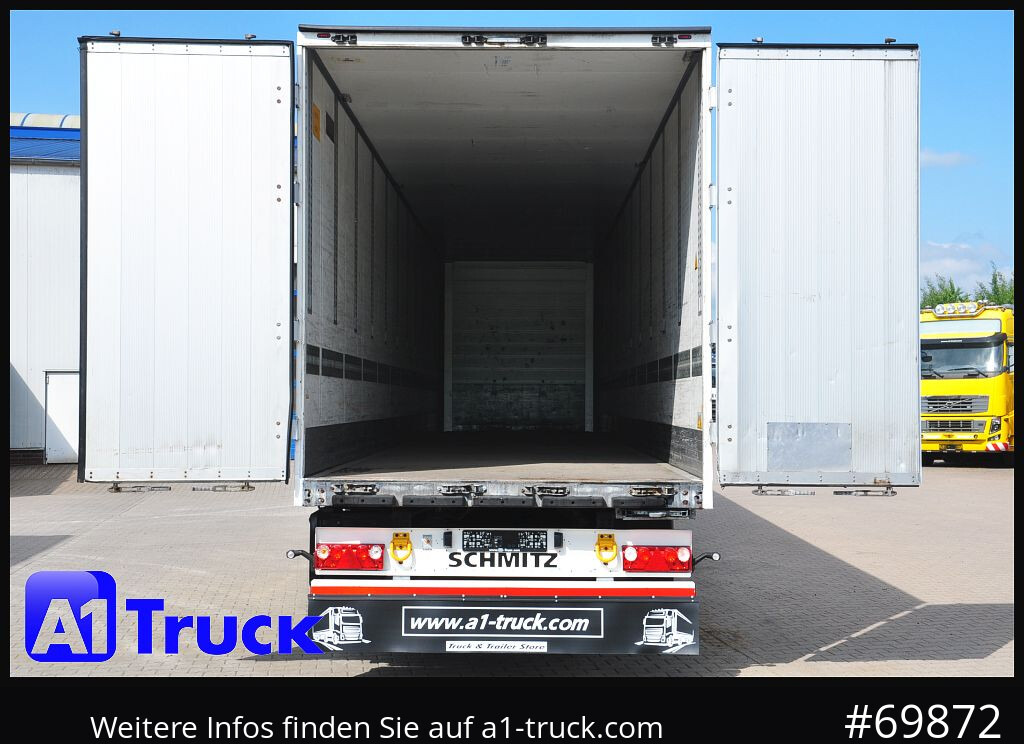 SCHMITZ Koffer, Trockenfracht, 117.500km, 1 Vorbesitzer - Puspiekabe slēgtā virsbūve: foto 4 SCHMITZ Koffer, Trockenfracht, 117.500km, 1 Vorbesitzer - Puspiekabe slēgtā virsbūve: foto 4