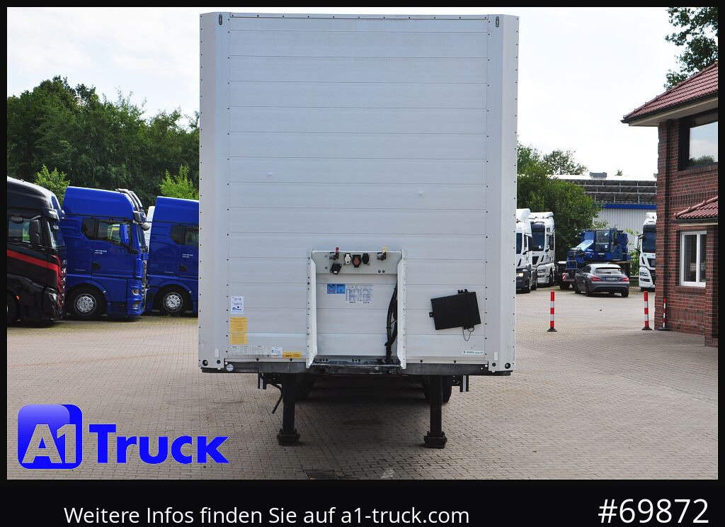 SCHMITZ Koffer, Trockenfracht, 117.500km, 1 Vorbesitzer - Puspiekabe slēgtā virsbūve: foto 2 SCHMITZ Koffer, Trockenfracht, 117.500km, 1 Vorbesitzer - Puspiekabe slēgtā virsbūve: foto 2