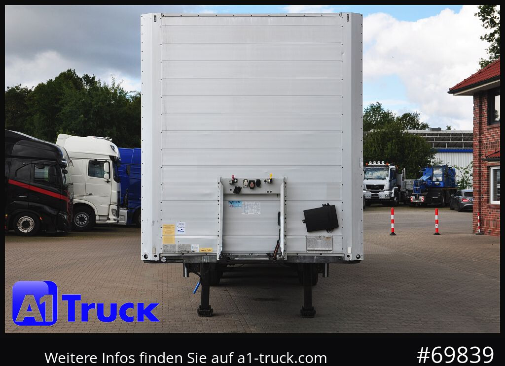 Puspiekabe slēgtā virsbūve SCHMITZ SCB S3B Koffer, Trockenfracht, verzonkt,: foto 15
