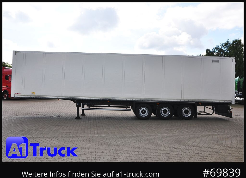 Puspiekabe slēgtā virsbūve SCHMITZ SCB S3B Koffer, Trockenfracht, verzonkt,: foto 13