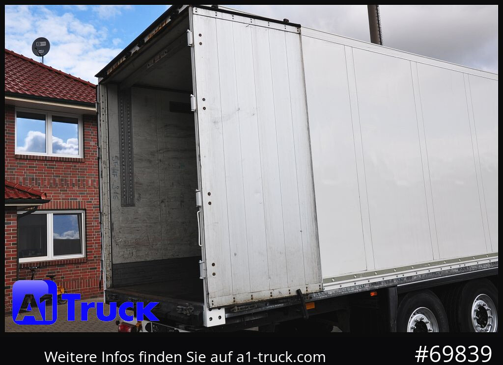 Puspiekabe slēgtā virsbūve SCHMITZ SCB S3B Koffer, Trockenfracht, verzonkt,: foto 7