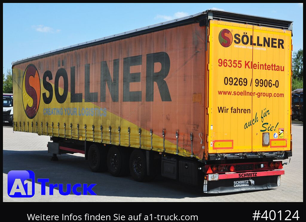 Tenta puspiekabe SCHMITZ SCS 24, Mega, Liftachse, verzinkt, Hubdach: foto 12