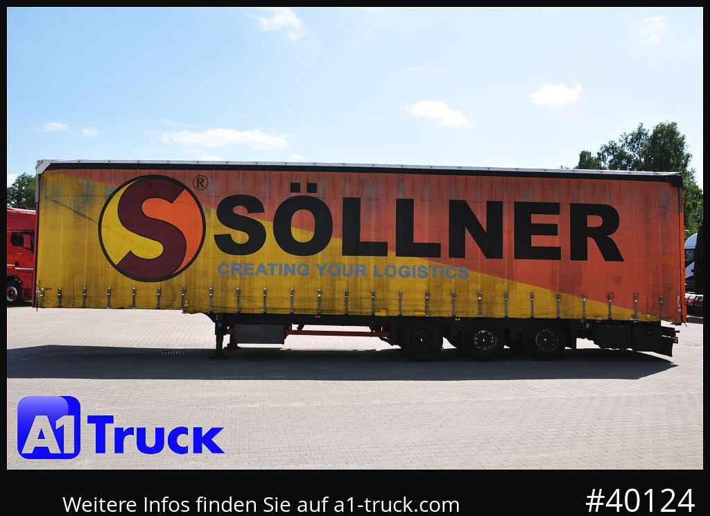 Tenta puspiekabe SCHMITZ SCS 24, Mega, Liftachse, verzinkt, Hubdach: foto 13