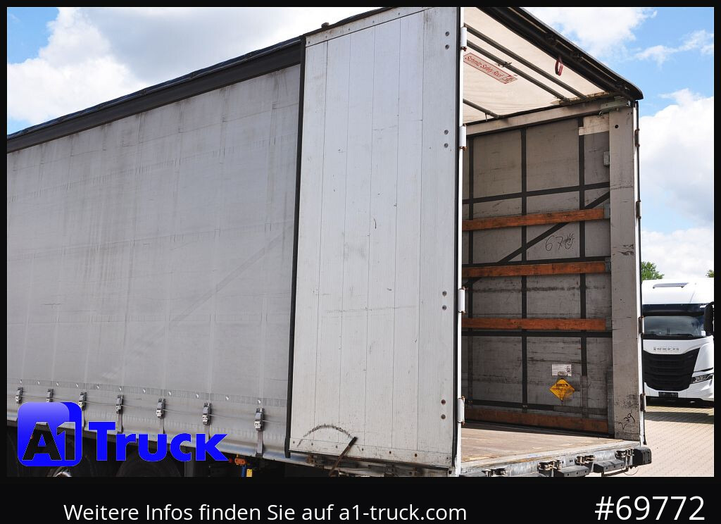 SCHMITZ SD Tautliner, Code XL, verzinkt, 1 Vorbesitzer - Tenta puspiekabe: foto 4 SCHMITZ SD Tautliner, Code XL, verzinkt, 1 Vorbesitzer - Tenta puspiekabe: foto 4