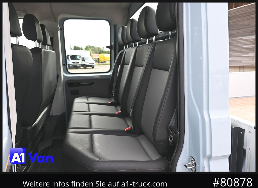 VOLKSWAGEN Crafter 35 Pritsche Doka, AHK, 7-Sitzer - Automašīna ar kravas platformu, Kravas-pasažieru furgons: foto 4 VOLKSWAGEN Crafter 35 Pritsche Doka, AHK, 7-Sitzer - Automašīna ar kravas platformu, Kravas-pasažieru furgons: foto 4