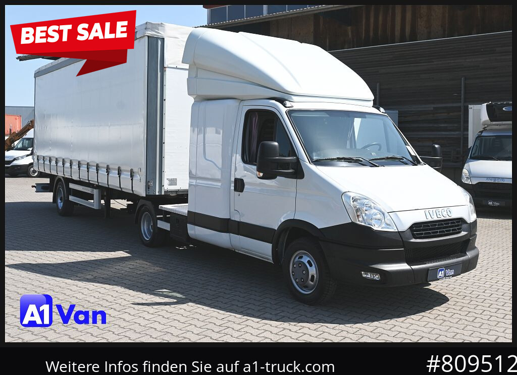 IVECO Daily 50C17 SZM, Klima, Tempomat, Schlafplatz - Vilcējs: foto 1 IVECO Daily 50C17 SZM, Klima, Tempomat, Schlafplatz - Vilcējs: foto 1