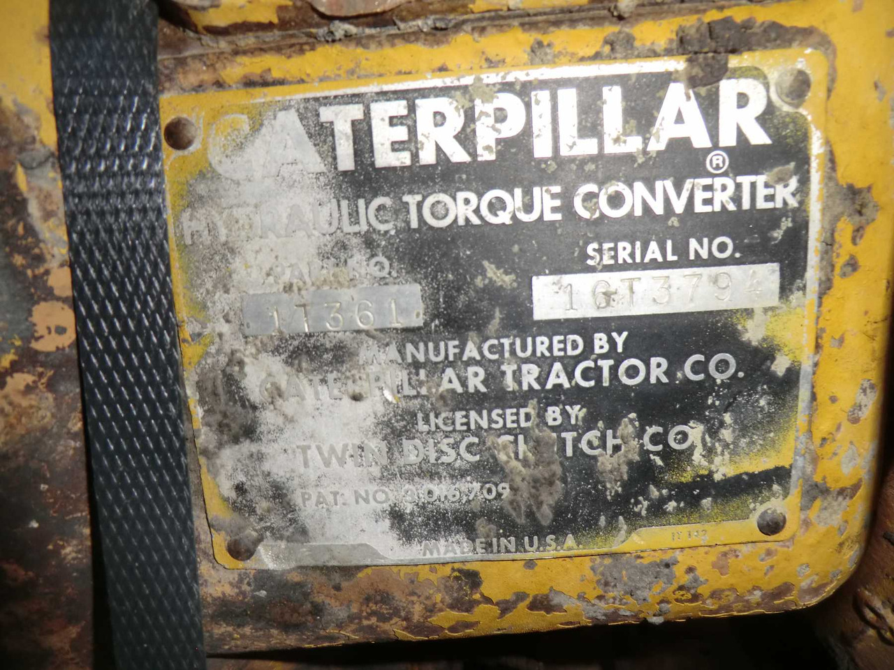 Caterpillar 631B CONVERTER - Transmisija - Celtniecības tehnika: foto 2 Caterpillar 631B CONVERTER - Transmisija - Celtniecības tehnika: foto 2