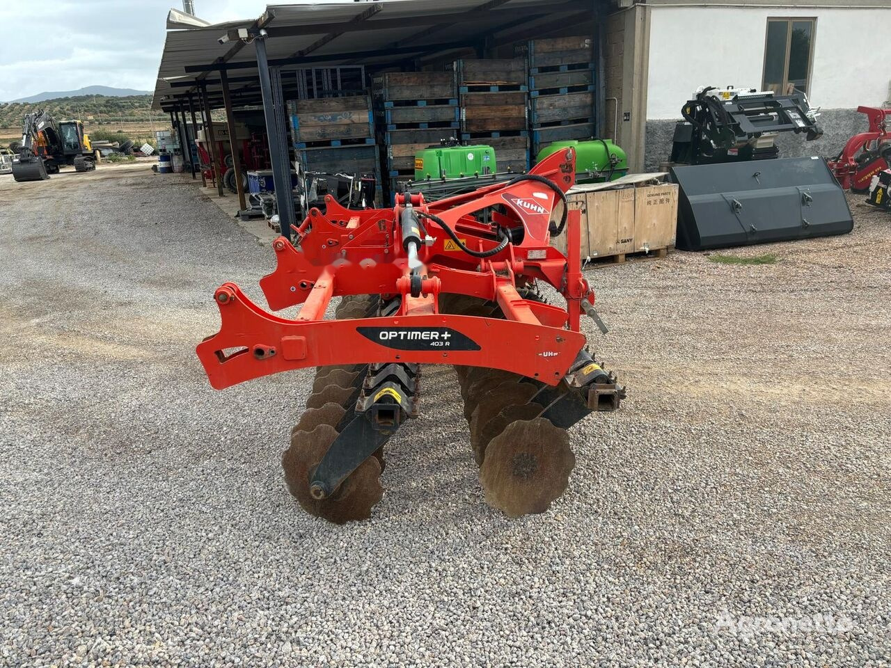 Kuhn OPTIMER +403R - Disku ecēša: foto 3 Kuhn OPTIMER +403R - Disku ecēša: foto 3