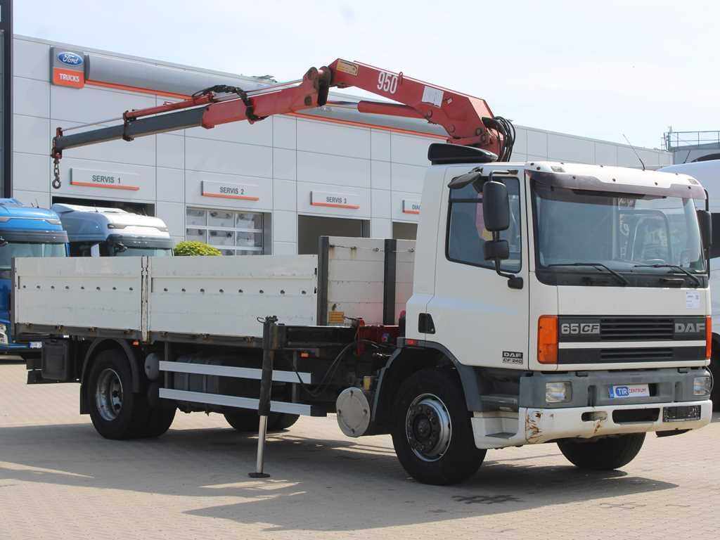DAF CF 240, CRANE HMF 953 K2, PNEU 80% - Kravas auto ar manipulatoru: foto 2 DAF CF 240, CRANE HMF 953 K2, PNEU 80% - Kravas auto ar manipulatoru: foto 2